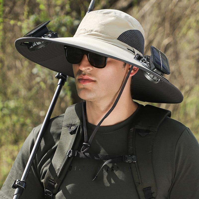 Solar-Powered Cooling Hat