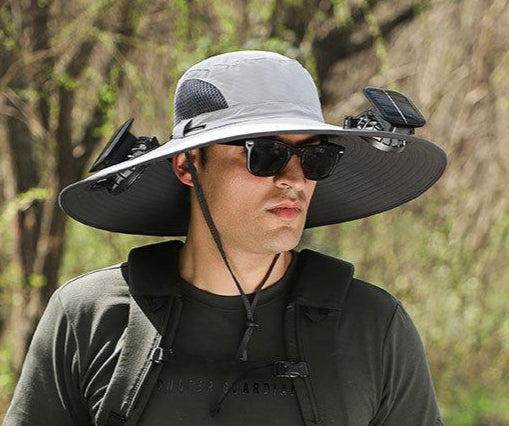Solar-Powered Cooling Hat