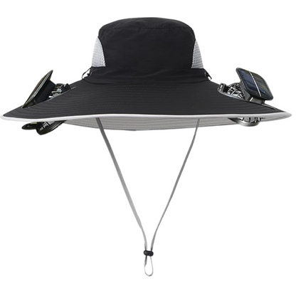 Solar-Powered Cooling Hat