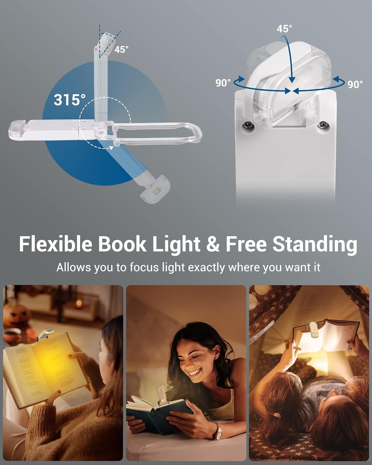 Portable Book Reading Light