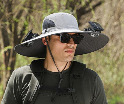 Solar-Powered Cooling Hat